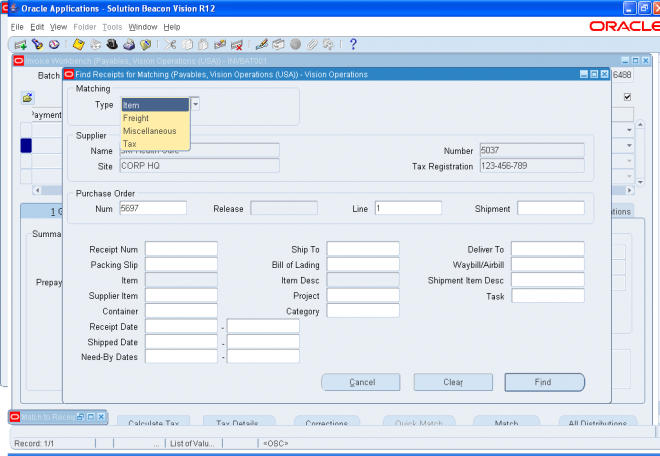 invoice matching software